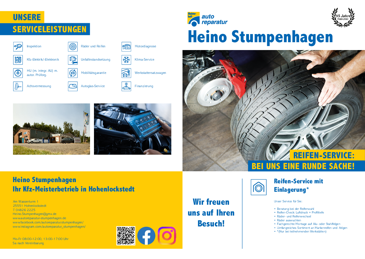 Bild von Werkstattprospekt von Heino Stumpenhagen